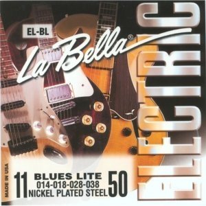 Струны для электрогитары LA BELLA EL-BL Blues Light 11-50 
